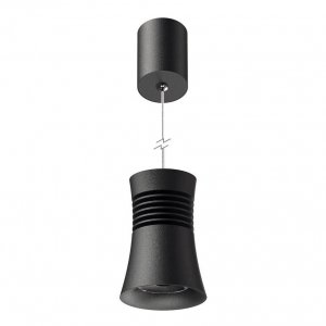 Чёрный подвесной светильник «PAGODA»