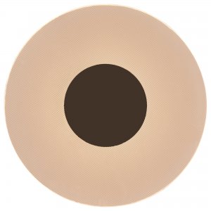 50см чёрный круглый настенный светильник подсветка «Venus»
