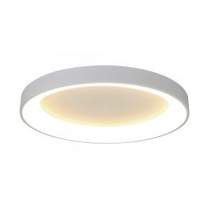 Белый круглый потолочный светильник D78см 58Вт 3000К с пультом «Niseko»