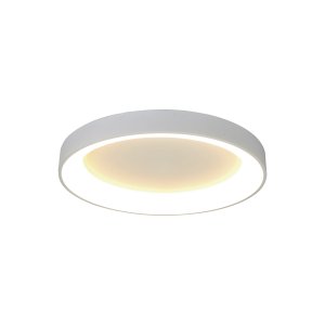 Белый круглый потолочный светильник D65см 48Вт 3000К с пультом «Niseko»