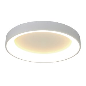 Белый 30Вт круглый потолочный светильник барабан «Niseko»