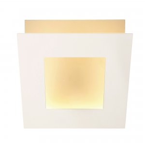 Белый квадратный поворотный настенный светильник подсветка 12Вт 3000К «Dalia»
