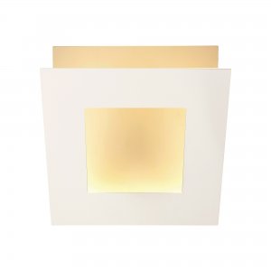 Белый квадратный поворотный настенный светильник подсветка 24Вт 3000К «Dalia»