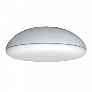 Белый круглый потолочный светильник D38см «Kazz»