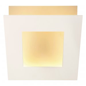 Белый квадратный поворотный настенный светильник подсветка 40Вт 3000К «Dalia»