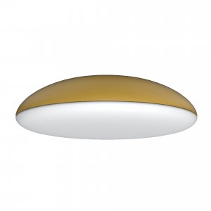 Золотой круглый потолочный светильник D50см «Kazz»