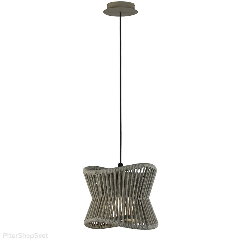 Плетёный подвесной светильник «POLINESIA» 7131