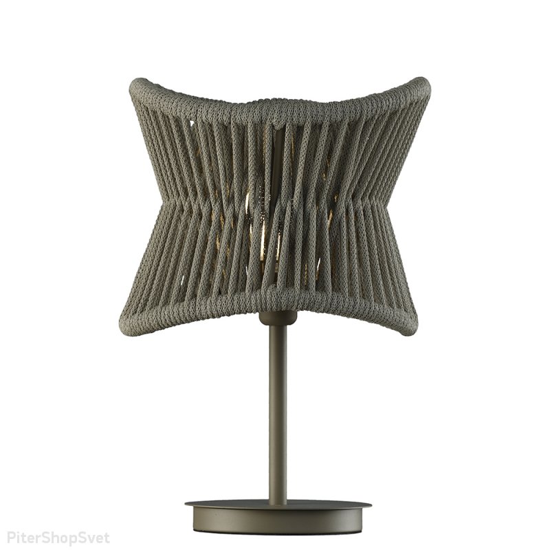Настольная лампа с плетённым абажуром «POLINESIA» 7137