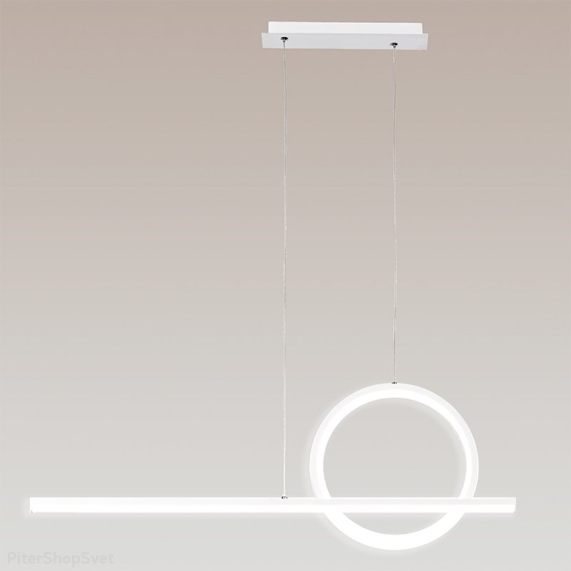Длинный светодиодный подвесной светильник «KITESURF» 7192