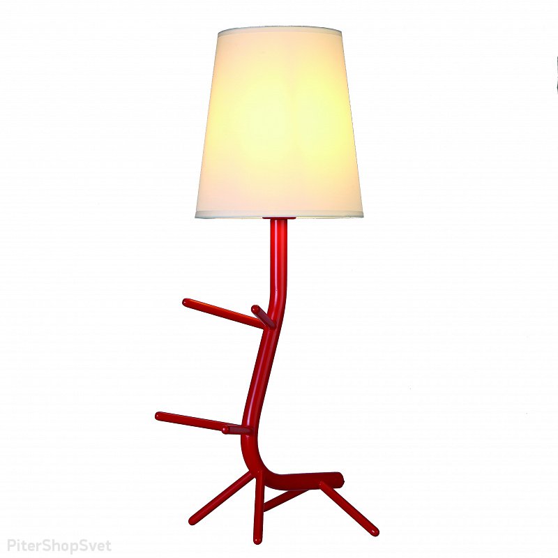 Красная настольная лампа многоножка-держатель для книг «CENTIPEDE» 7252