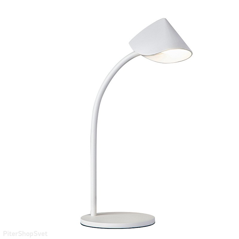 Белая настольная лампа 8,5Вт 3000К «CAPUCCINA» 7576