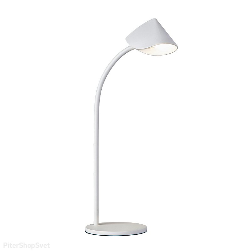 Белая настольная лампа 8,5Вт 3000К «CAPUCCINA» 7586