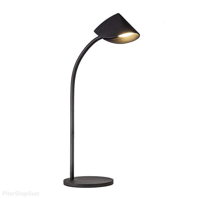Чёрная светодиодная настольная лампа 8,5Вт 3000К «CAPUCCINA» 7587