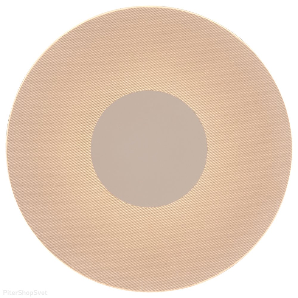 Белый 18Вт 50см плоский круглый настенный светильник подсветка «Venus» 8012