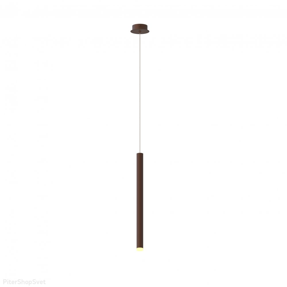 Подвесной светильник стержень 6Вт 3000К, коричневый «Cala» 8081
