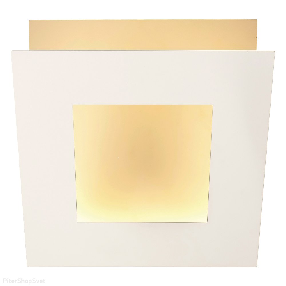 Белый квадратный поворотный настенный светильник подсветка 40Вт 3000К «Dalia» 8143