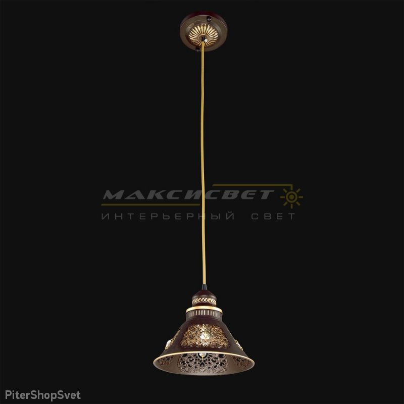 Подвесной светильник «Design Ковка» 2-4568-1-CF+GL E27