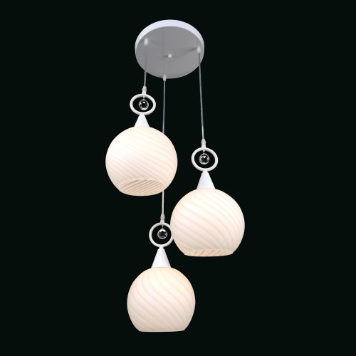 Тройка подвесных светильников модерн 2-4855-3-WH E27