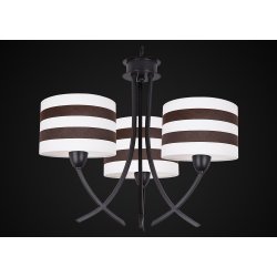 Коричневая люстра 2-3739-3-BR E14 Ковка
