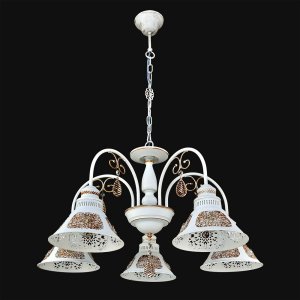 Подвесная люстра 2-4569-5-WHS E27 «Design Ковка»