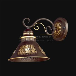 Настенное бра 3-4568-1-CF+GL E27 «Design Ковка»