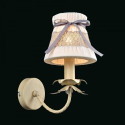 Бра с текстильным абажуром 3-6497-1-WHS E14 Текстиль