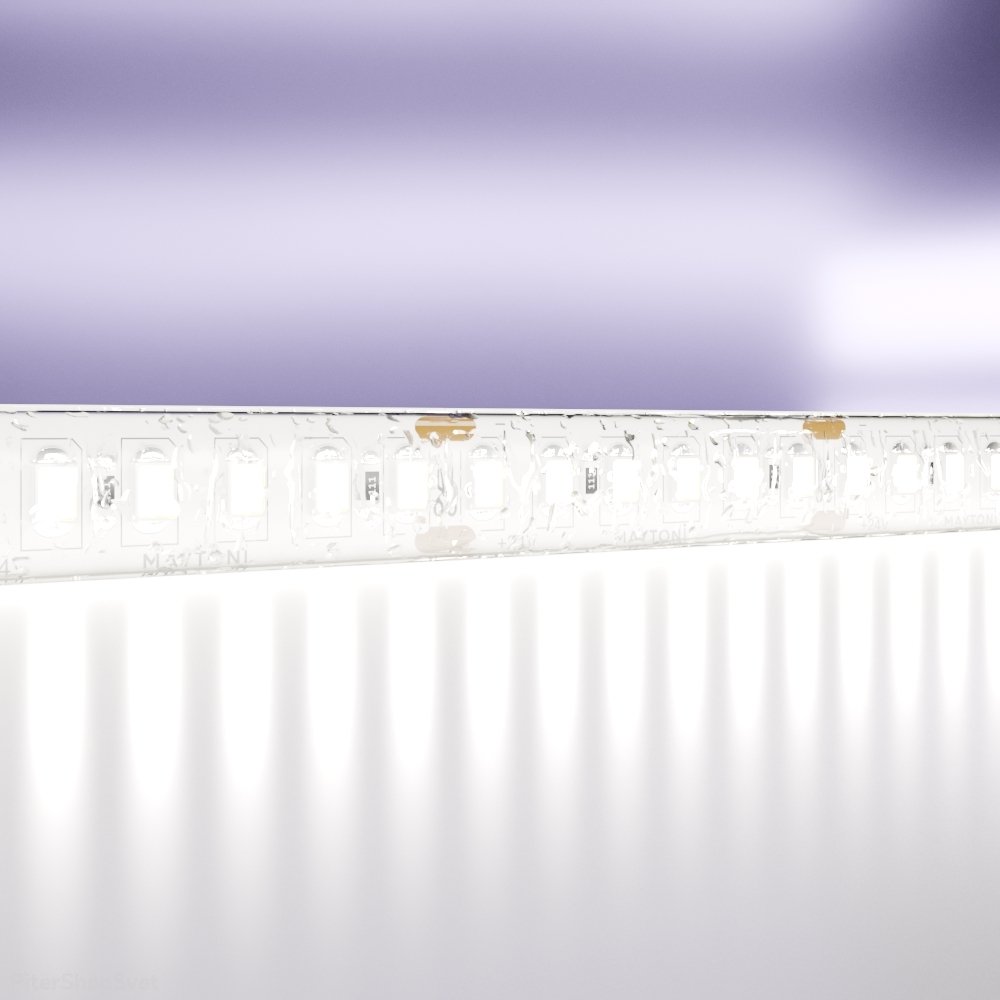 5м влагозащищённая IP65 светодиодная лента 24В 20 Вт/м 6000K «Led strip» 10159