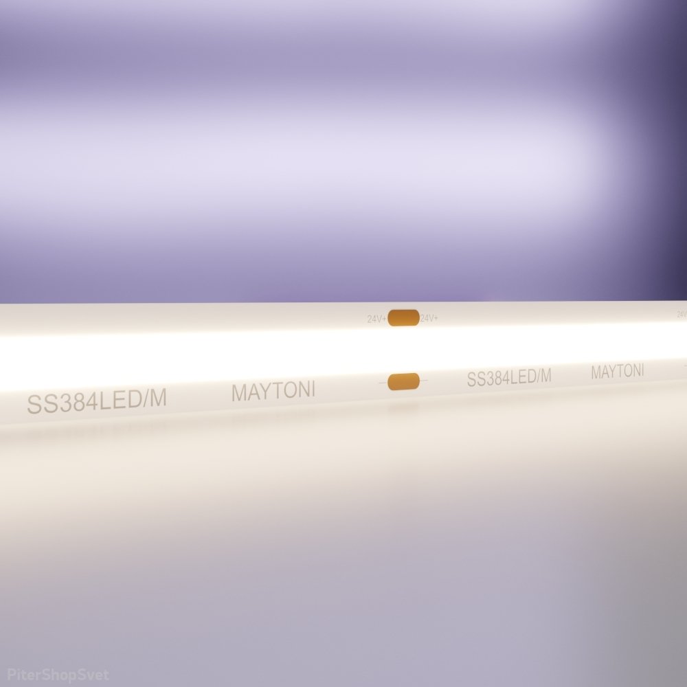 5м светодиодная лента 24В 12Вт/м 4000K «Led strip» 10183