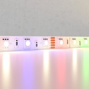 5м светодиодная лента 24В 14.4Вт/м RGB+W 3000K «Led strip»