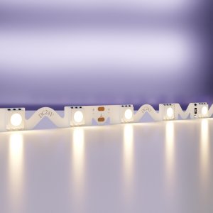 5м светодиодная лента 24В 12Вт/м 3000K «Led strip»