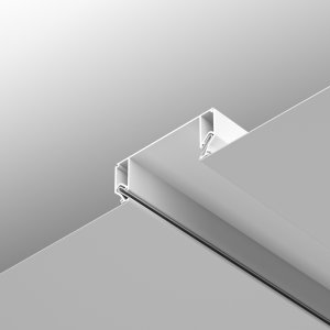 Алюминиевый профиль ниши скрытого монтажа в натяжной потолок 99x140 «Алюминиевый профиль»