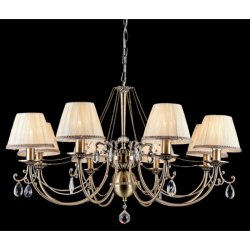 Люстра со стразами и хрусталем ARM093-08-R SOFFIA
