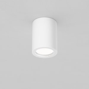 Гипсовый накладной потолочный светильник цилиндр «Conik gyps»