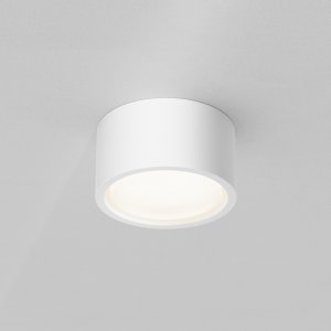 Гипсовый накладной потолочный светильник цилиндр «Conik gyps»