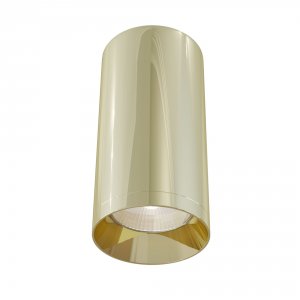 Накладной потолочный светильник цвета золото «Alfa»