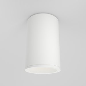 Накладной потолочный светильник цилиндр с влагозащитой, белый «Zoom»