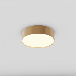 24Вт 3000К матовое золото круглый потолочный светильник «Zon»