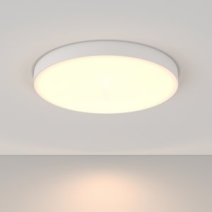 Белый круглый потолочный светодиодный светильник 90Вт 3000К «Zon»