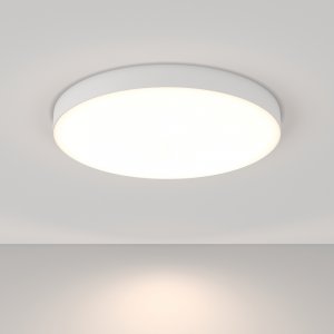 Белая круглая светодиодная потолочная люстра 90Вт 4000К «Zon»