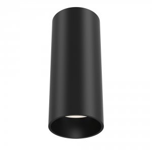 Чёрный накладной потолочный светильник цилиндр 12Вт 3000К «FOCUS LED»