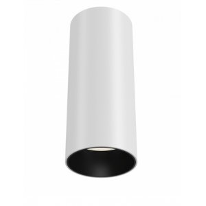 Накладной потолочный светильник цилиндр 12Вт 3000К белый/чёрный «FOCUS LED»