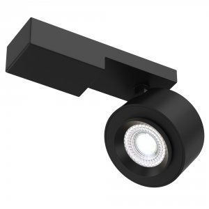 Накладной поворотный светильник чёрного цвета 13Вт 4000К «Treo»