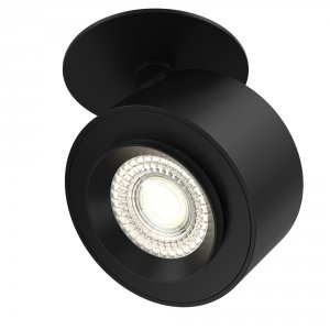 Чёрный встраиваемый поворотный светильник 13Вт 3000К «Treo»