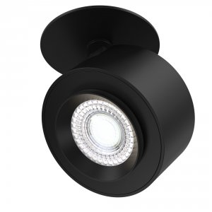 Чёрный встраиваемый поворотный светильник 13Вт 4000К «Treo»