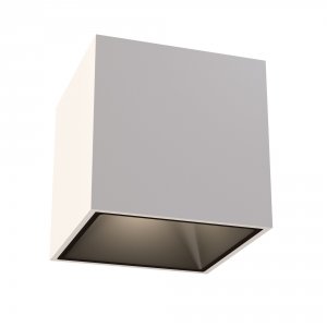 Белый накладной потолочный светильник куб 12Вт 3000К «Cover»