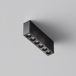 прямоугольный накладной потолочный светильник 12Вт 3000/4000/6000К 36° «Points»