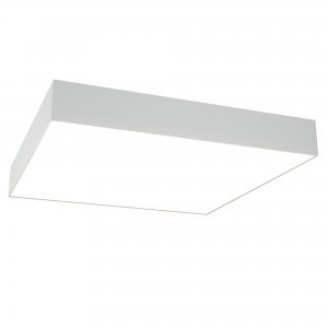 Белый квадратный потолочный светильник 48Вт 3000К «Zon»