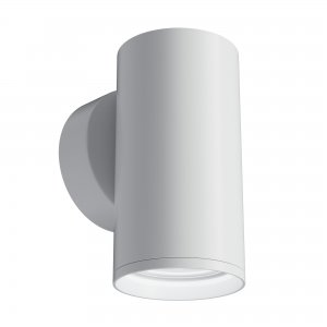 Белый настенный светильник цилиндр для подсветки «Focus S»