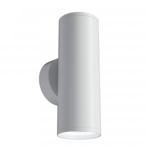 Белый настенный светильник цилиндр для подсветки в стороны «Focus S»