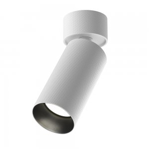 Белый накладной поворотный светильник цилиндр «Artisan»